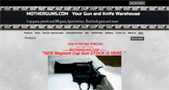 Desktop Screenshot of motherguns.com